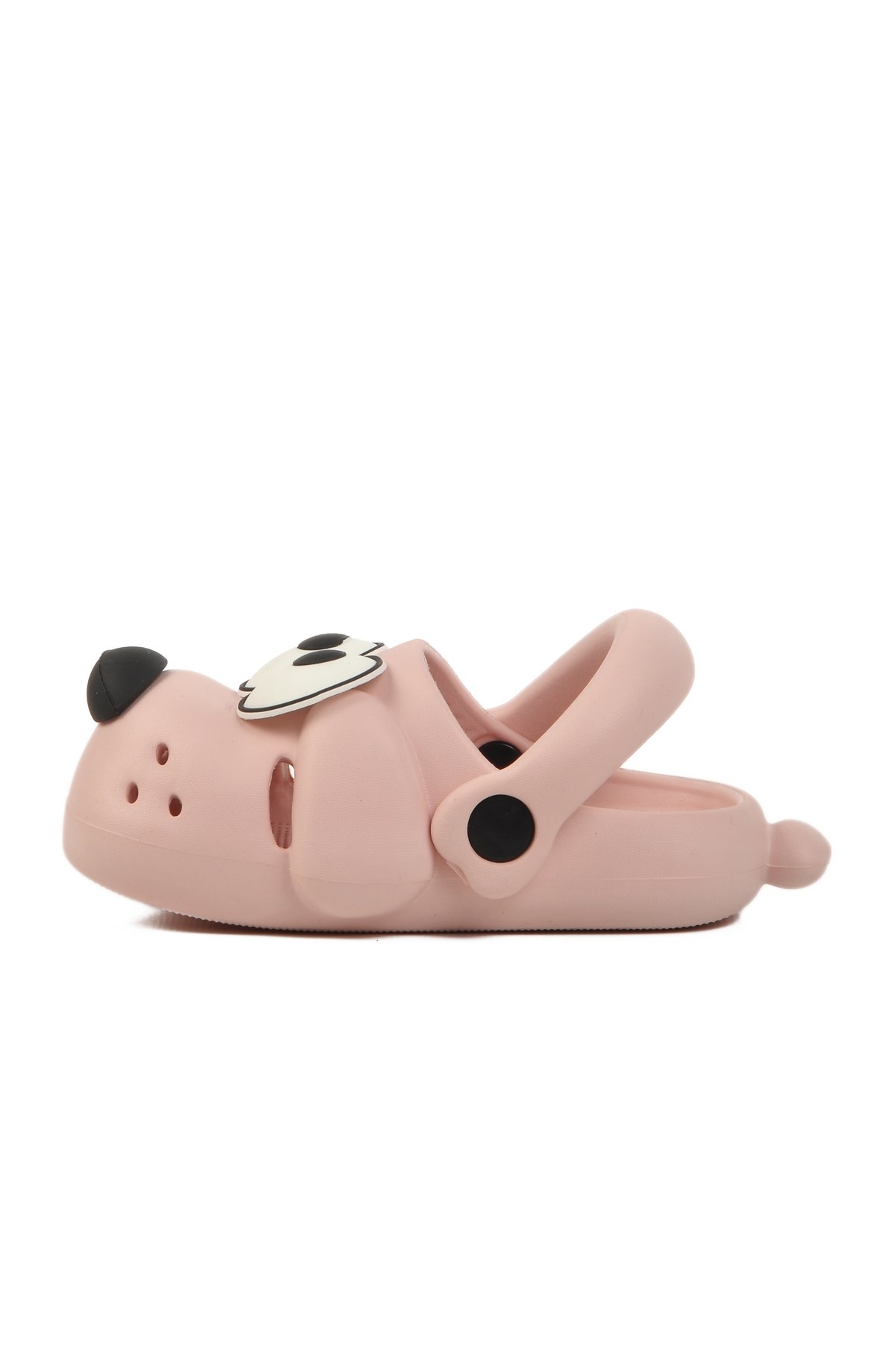 Doggy Pudra Köpek Figürlü Sevimli Günlük Bahçe Sahil Plaj Kreş Unisex Çocuk Terlik&Sandalet 4