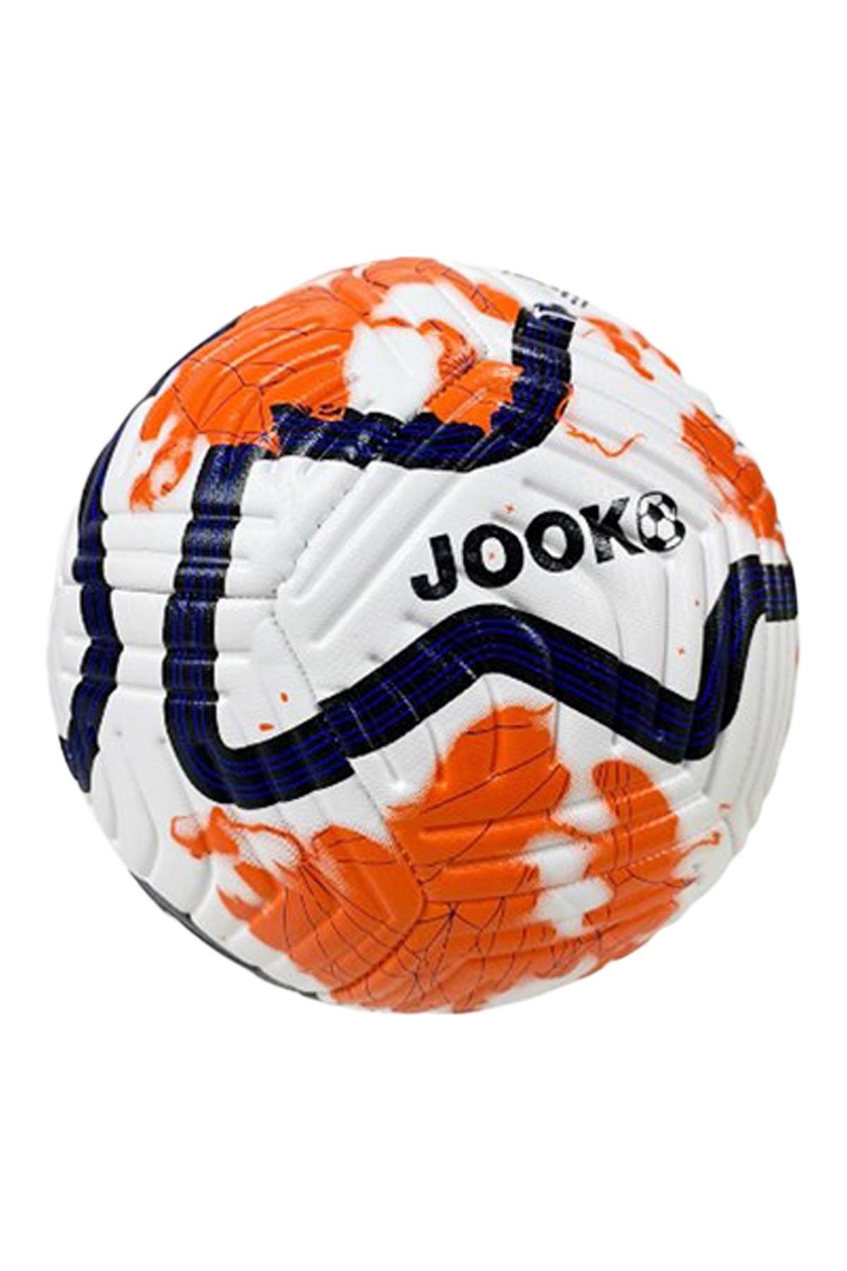 Turuncu Beyaz 5 Numara Futbol Topu