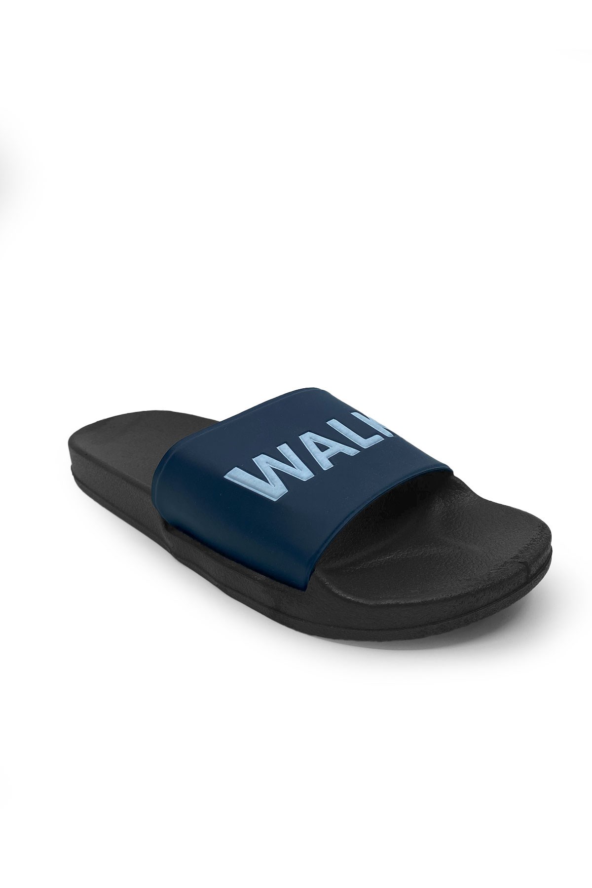 Walk Bold Lacivert Beyaz Havuz Plaj Günlük Erkek Terlik 2