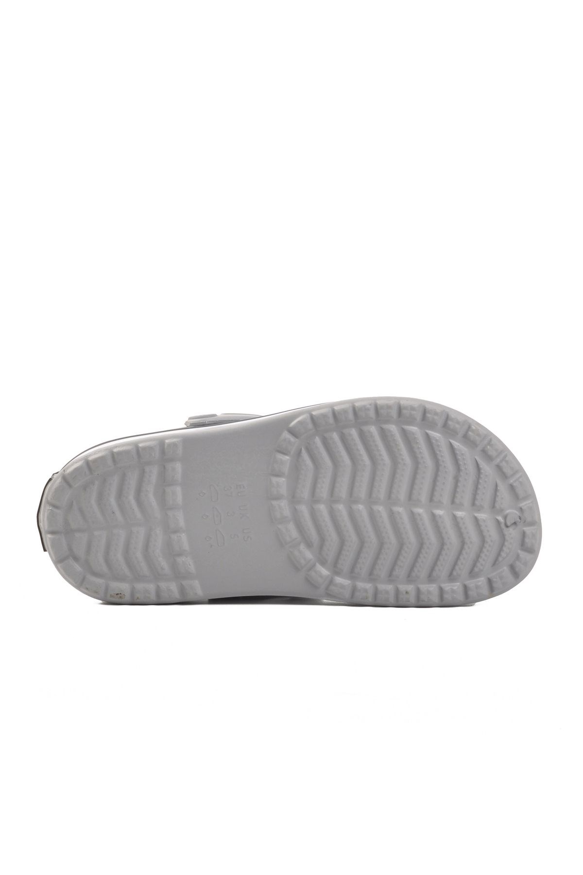 Buz-Gri Anatomik Comfort Ortopedik Günlük Erkek Terlik&Sandalet 5