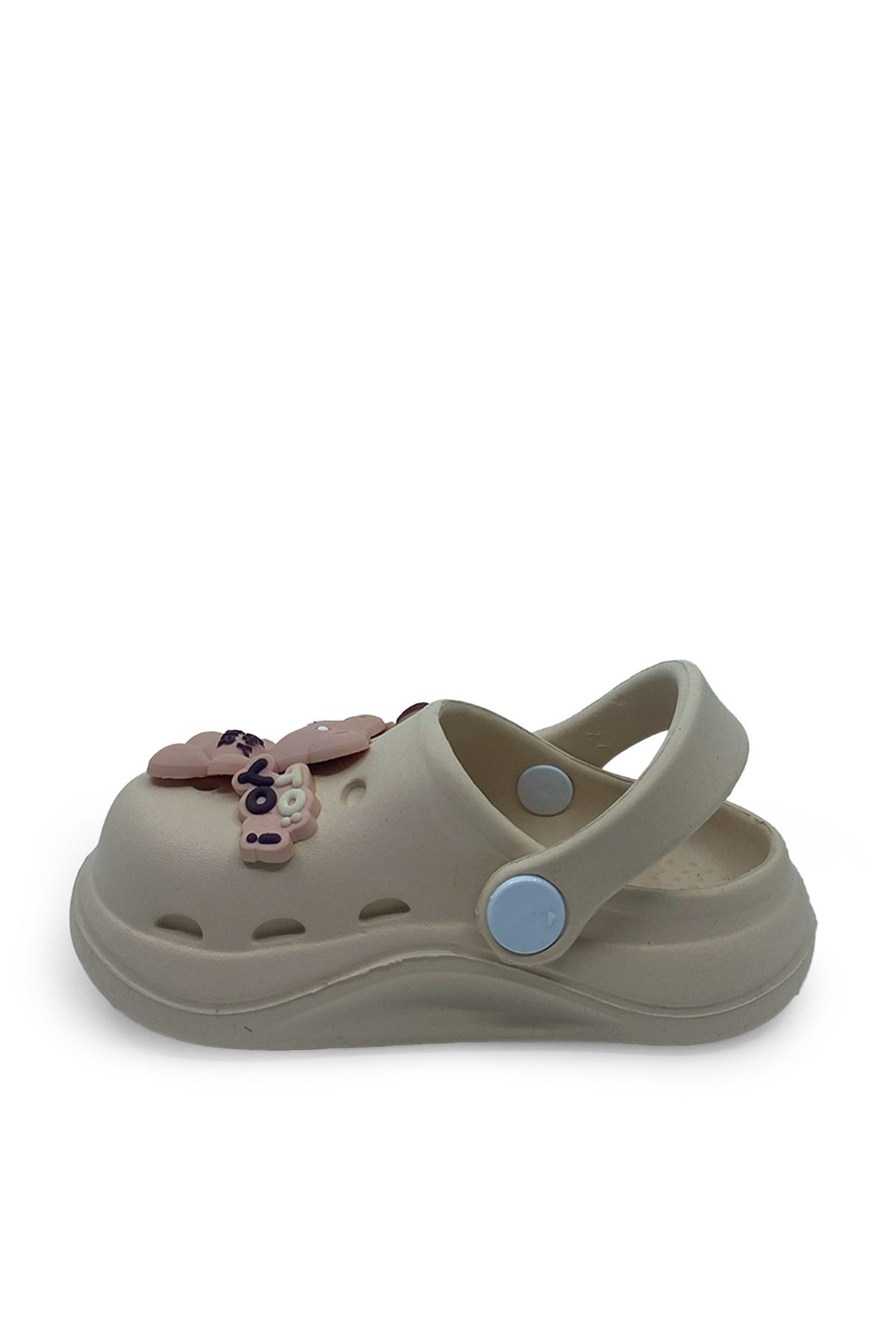 Bej Ayıcıklı Unisex Çocuk Terlik&Sandalet 3