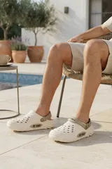 Ekru Günlük Sahil Havuz Plaj Terliği Erkek Terlik & Sandalet 2