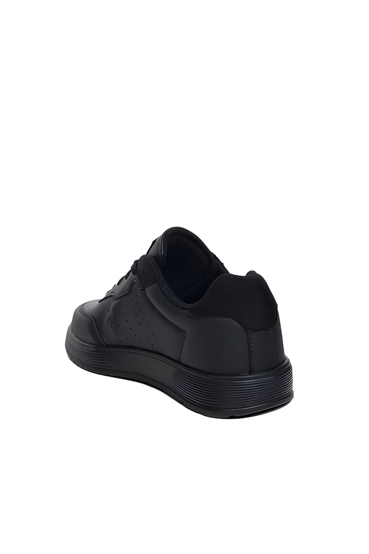 Siyah Unisex Hafif Rahat Taban Günlük Yürüyüş Sneaker Spor Ayakkabı 4