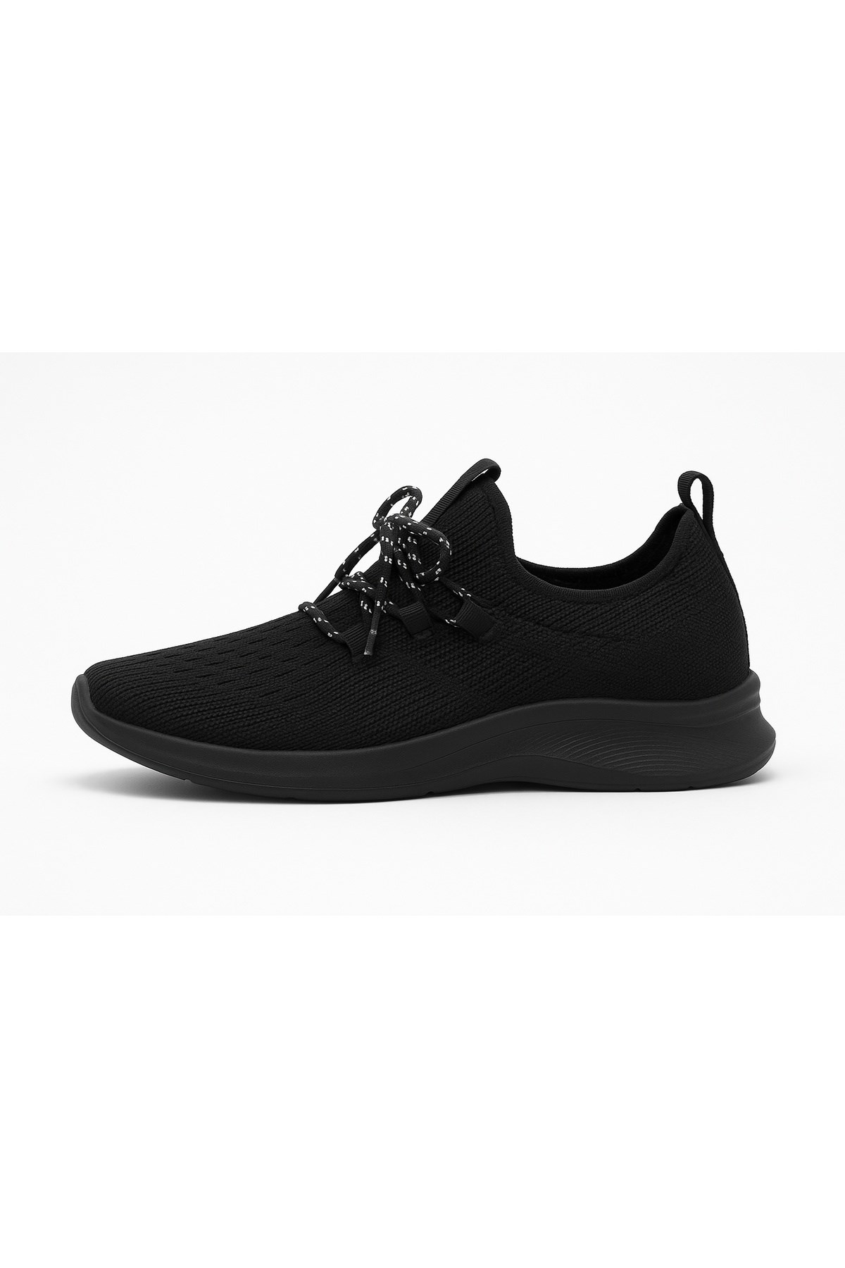 Siyah Fileli Yazlık Günlük koşu Yürüyüş Kadın Spor Ayakkabı Sneaker 3