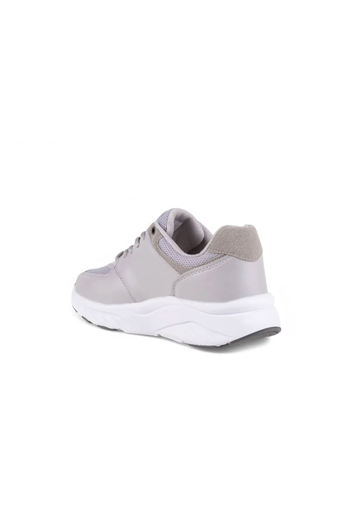 Gri Füme Ortopedik Konforlu Kadın Spor Ayakkabı Günlük Sneaker 3