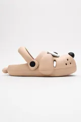 Doggy Vizon Köpek Figürlü Sevimli Günlük Bahçe Sahil Plaj Kreş Unisex Çocuk Terlik&Sandalet 4