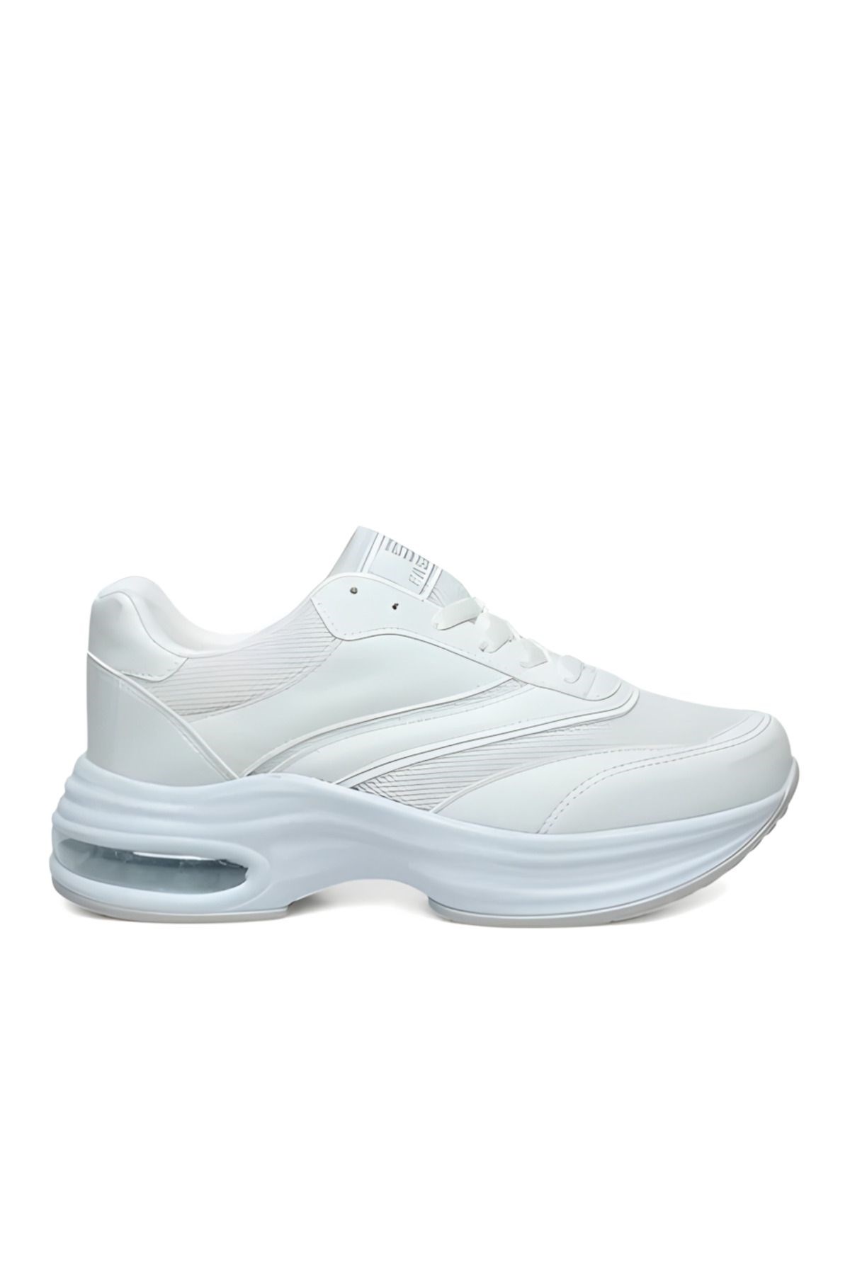 Kadın Beyaz Anorak Konforlu Hafif Sneaker Günlük Koşu Spor Ayakkabı 2