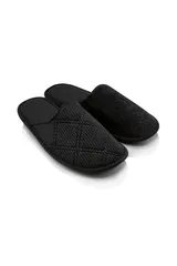 Comfort Unisex Siyah Ev Terliği Rahat Hediyelik Çeyizlik Misafir Terliği