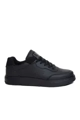 Siyah Unisex Hafif Rahat Taban Günlük Yürüyüş Sneaker Spor Ayakkabı 3