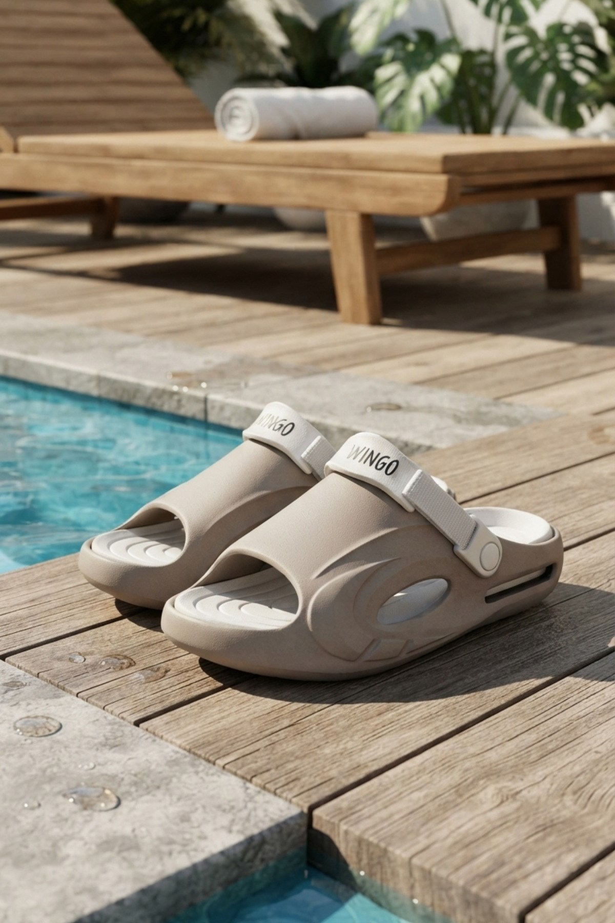 Kum Günlük Sahil Havuz Plaj Terliği Eva Unisex Terlik & Sandalet 6