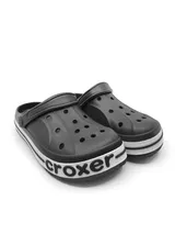 Croxer Siyah Unisex Ortopedik Doktor Aşçı Hastane Plaj ve Günlük Ev Terliği 3