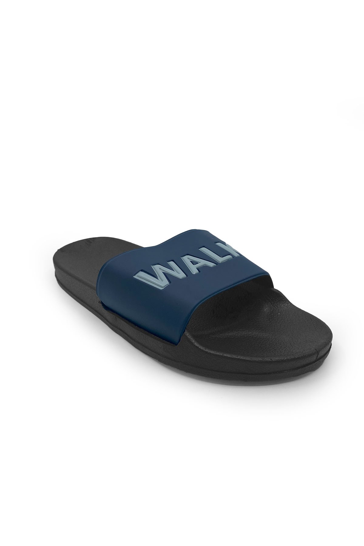 Walk Lacivert Gri Havuz Plaj Günlük Erkek Terlik 2
