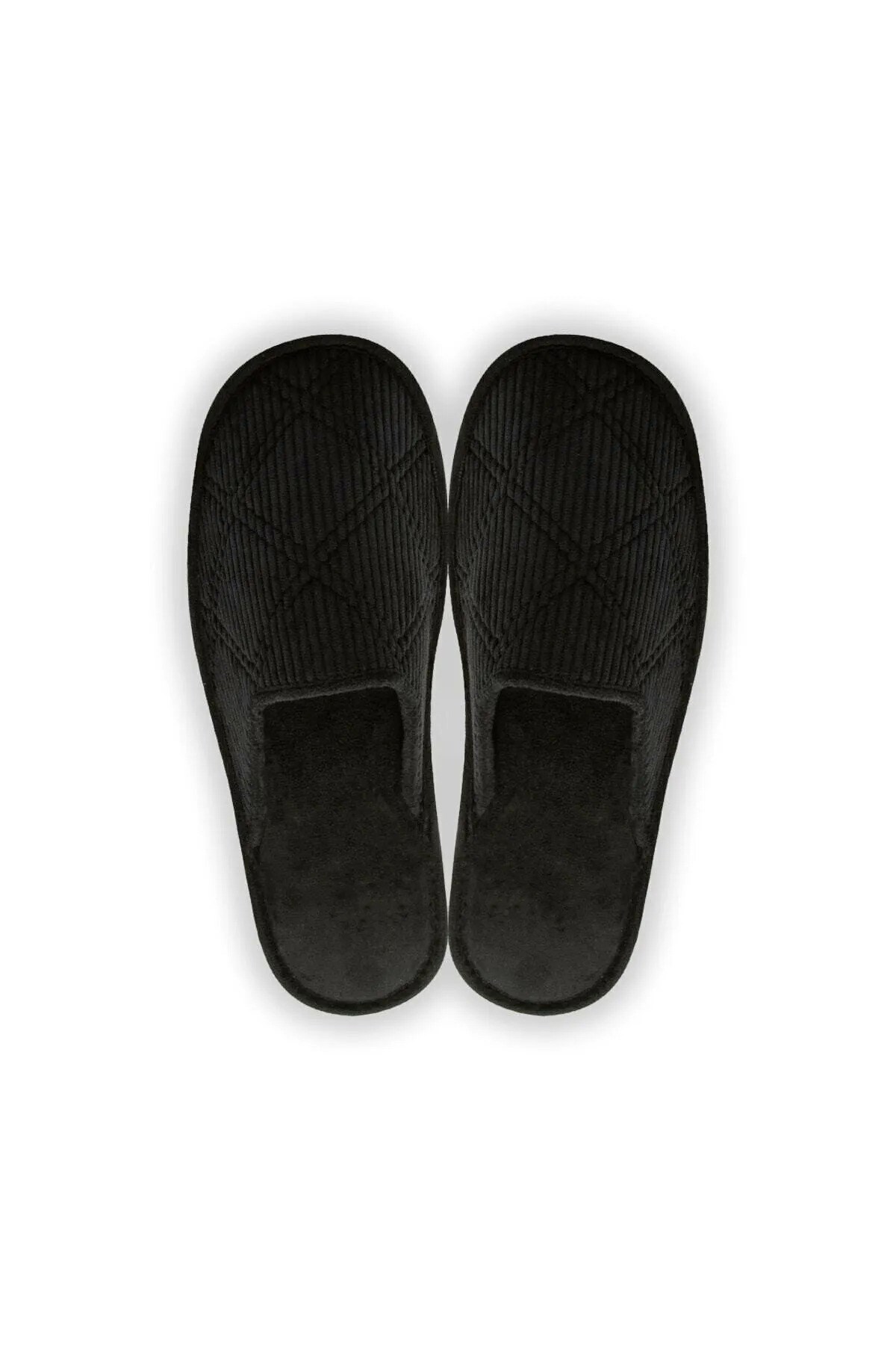Comfort Unisex Siyah Ev Terliği Rahat Hediyelik Çeyizlik Misafir Terliği 2