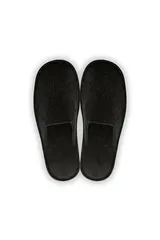 Comfort Unisex Siyah Ev Terliği Rahat Hediyelik Çeyizlik Misafir Terliği 2