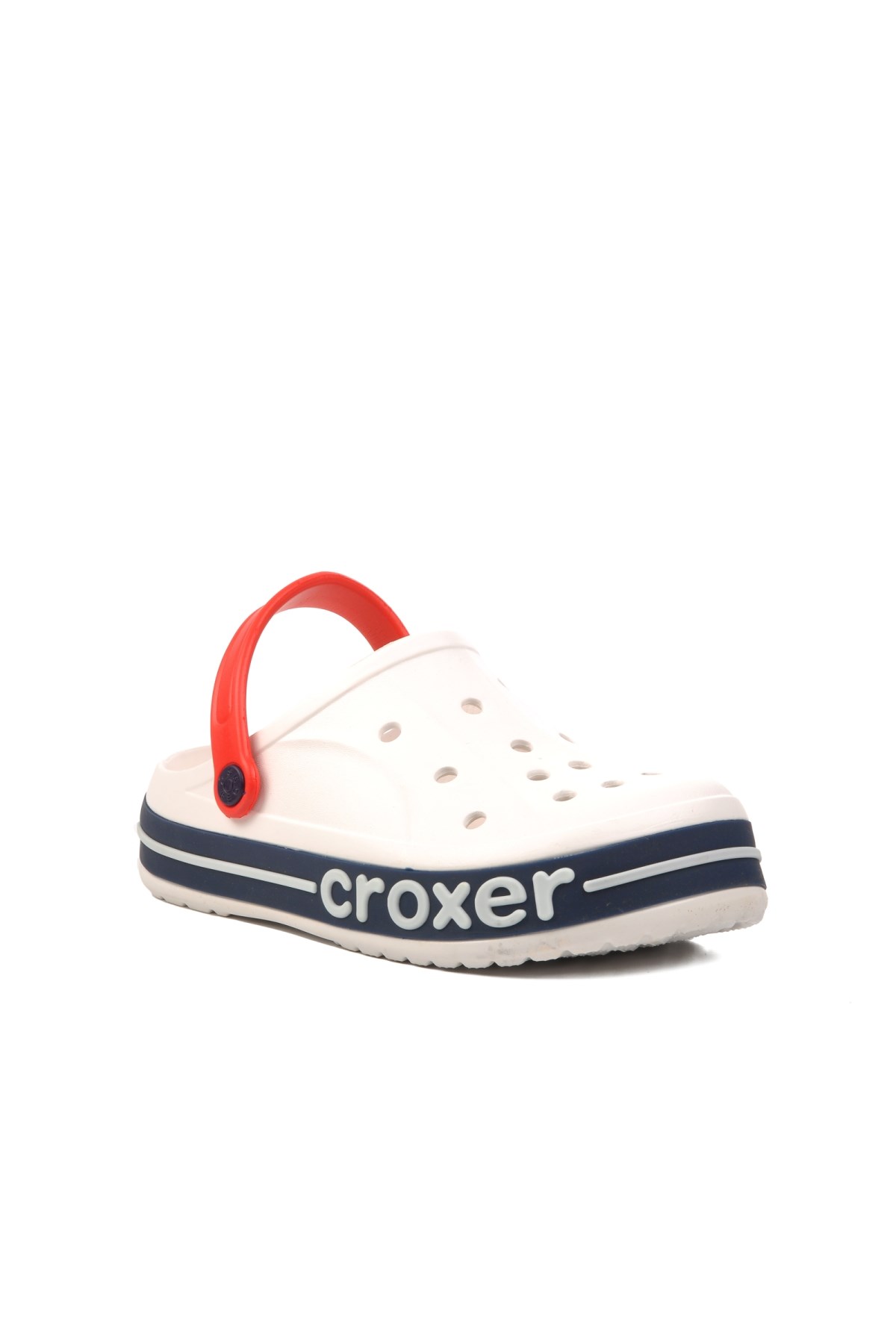 Croxer Beyaz Unisex Ortopedik Doktor Aşçı Hastane Plaj ve Günlük Ev Terliği 2
