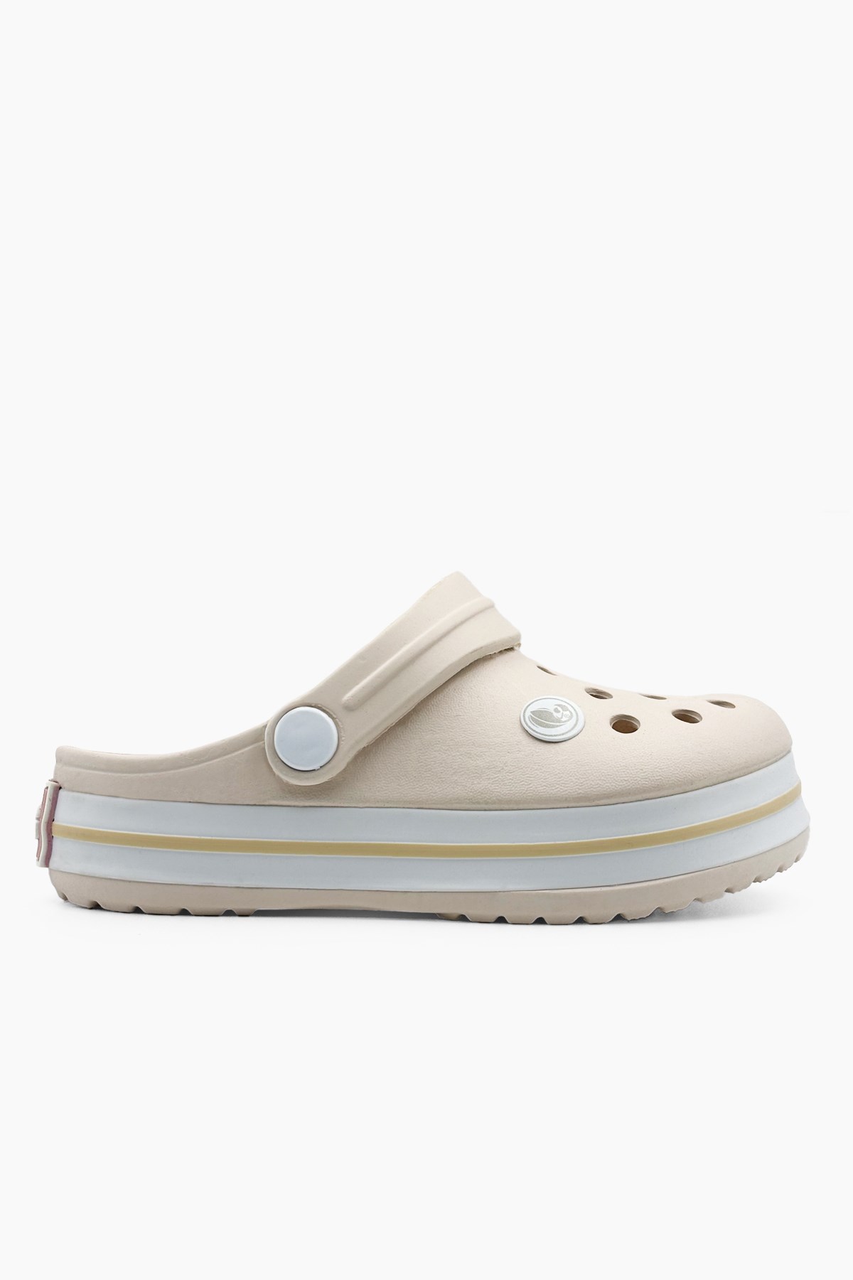 Ekru Anatomik Comfort Günlük Sahil Havuz Plaj Çocuk Terlik & Sandalet 2