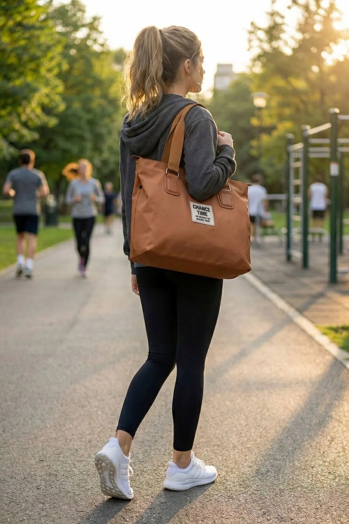 Taba Günlük El ve Omuz Askılı Shopper Kadın Çanta 3