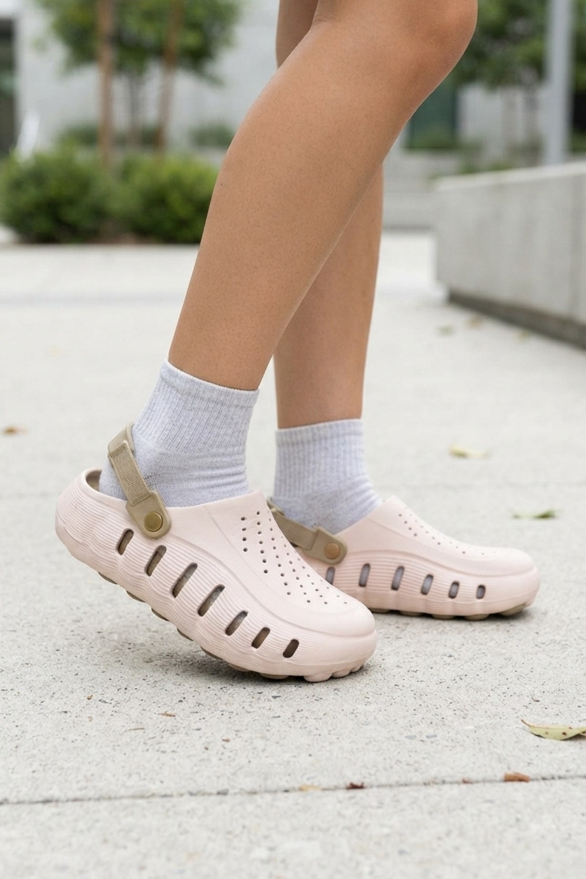 Ekru Kum Günlük Sahil Havuz Plaj Terliği Eva Unisex Terlik & Sandalet 4