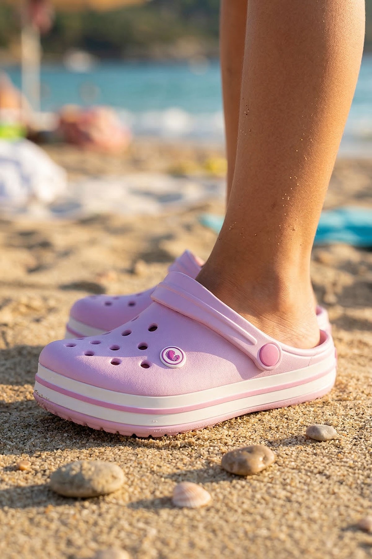 Pembe Anatomik Comfort Çocuk Terlik 2