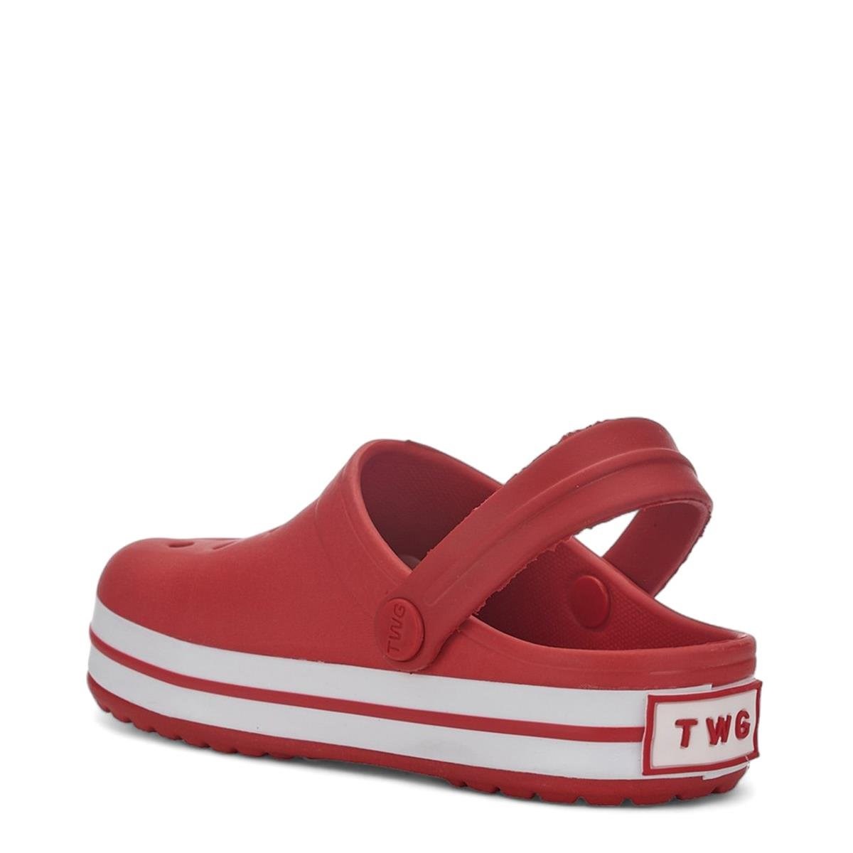 Kırmızı Ortopedik Günlük Unisex Çocuk Terlik&Sandalet 4