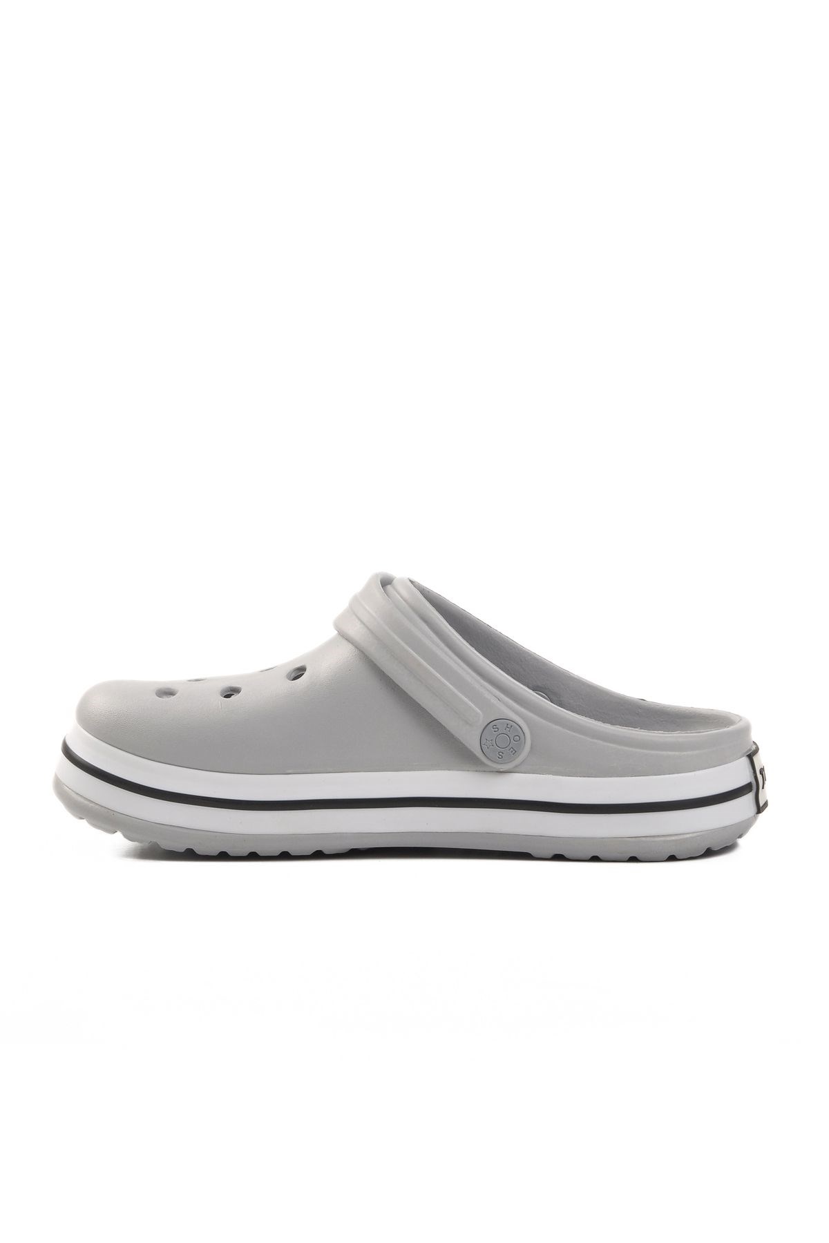Buz-Gri Anatomik Comfort Ortopedik Günlük Erkek Terlik&Sandalet 3