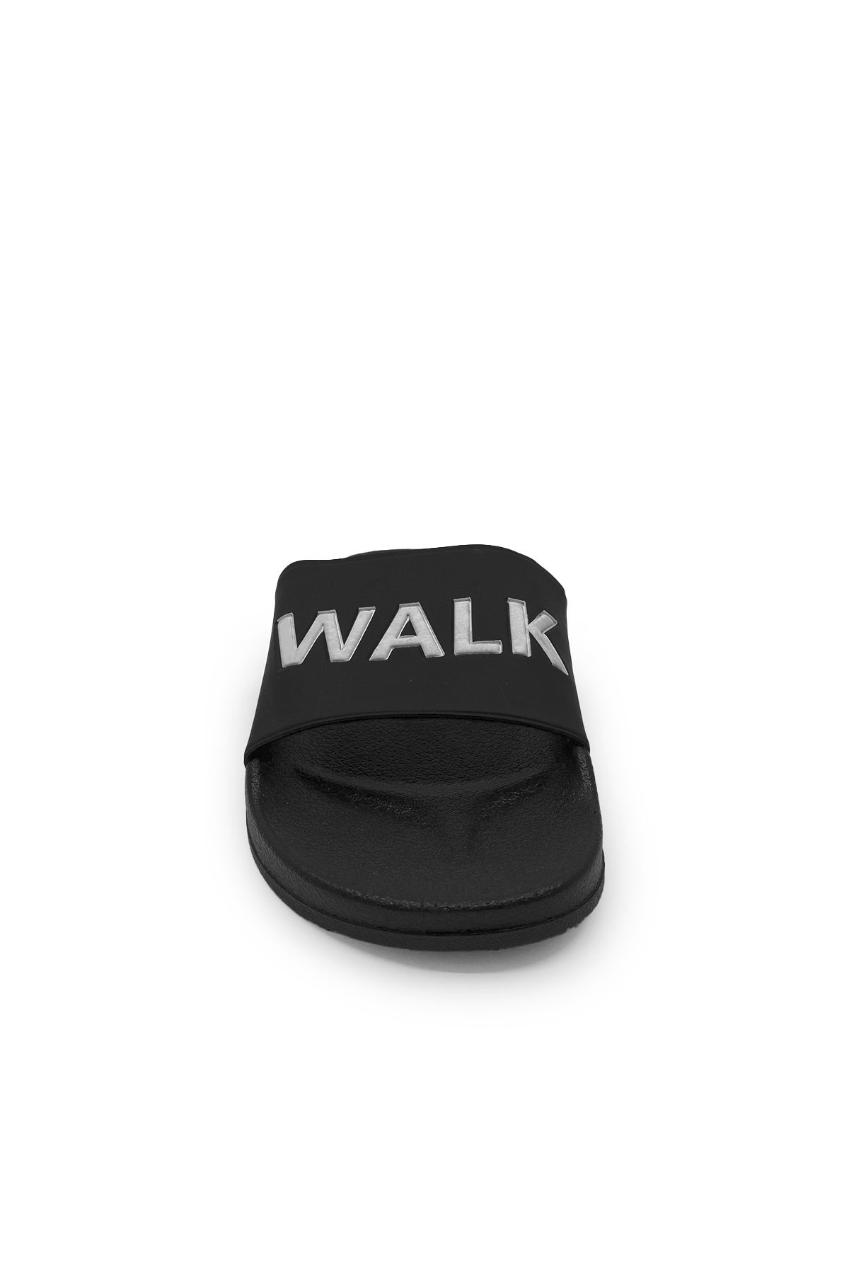 Walk Siyah Beyaz Havuz Plaj Günlük Erkek Terlik 3