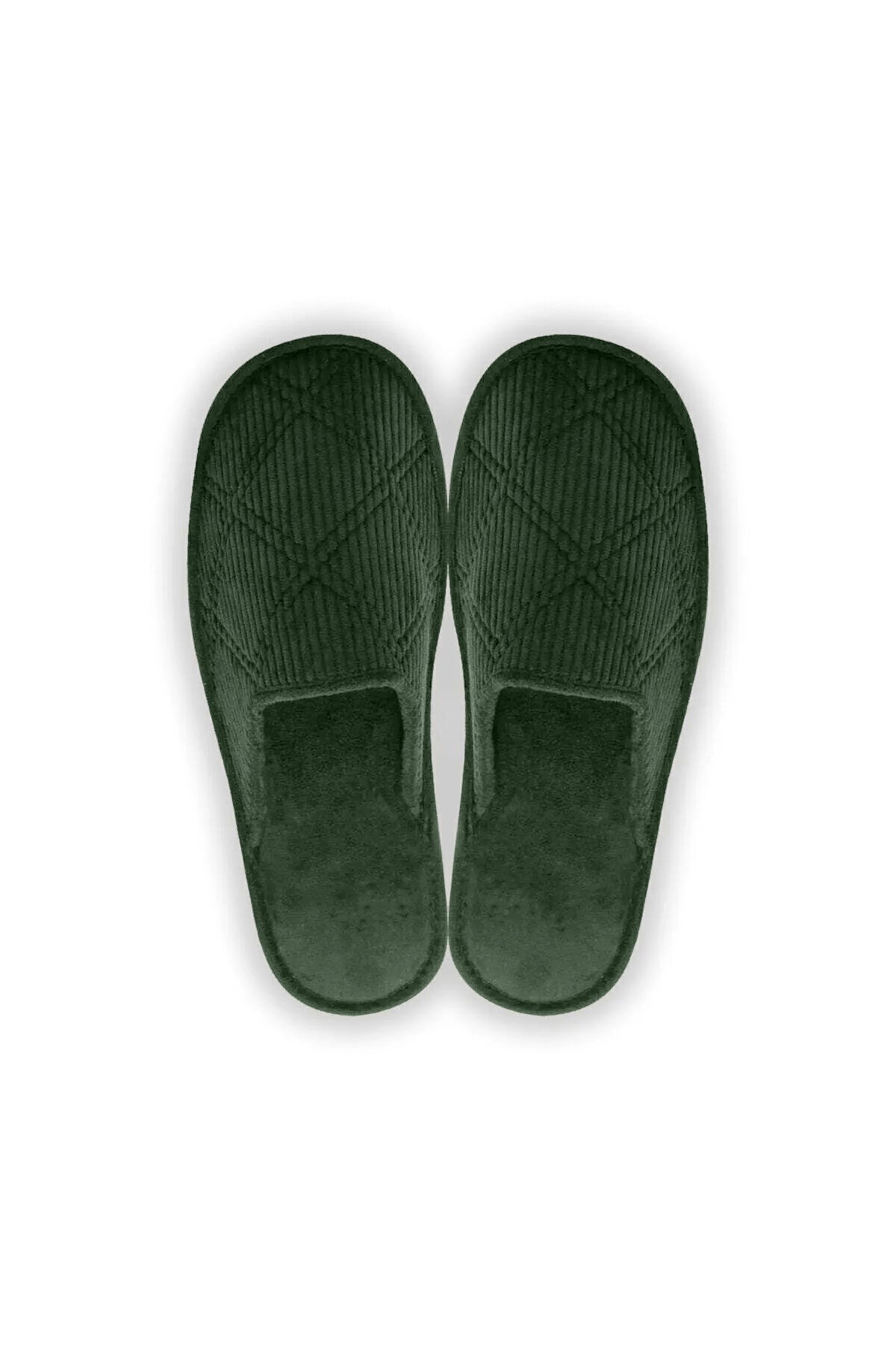 Comfort Uniseks Yeşil Ev Terliği Rahat Hediyelik Çeyizlik Damat Misafir Terliği 37-45