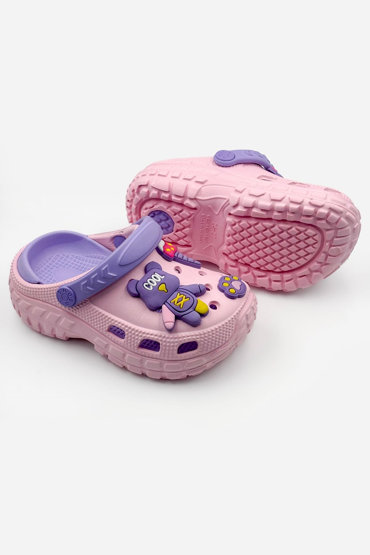 Pembe Ayıcıklı Kız Çocuk Terlik&Sandalet 4
