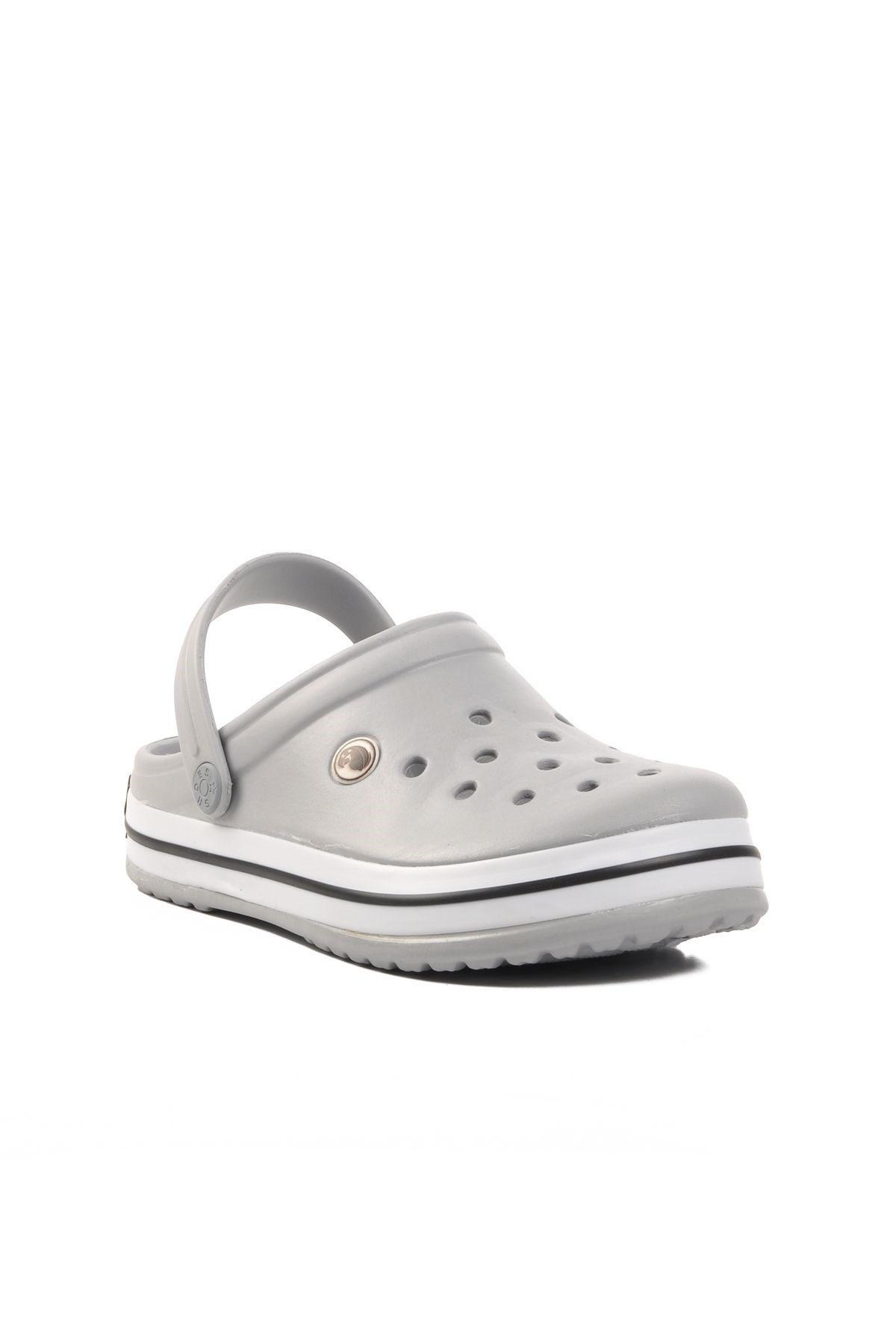 Buz-Gri Anatomik Comfort Ortopedik Günlük Erkek Terlik&Sandalet 2