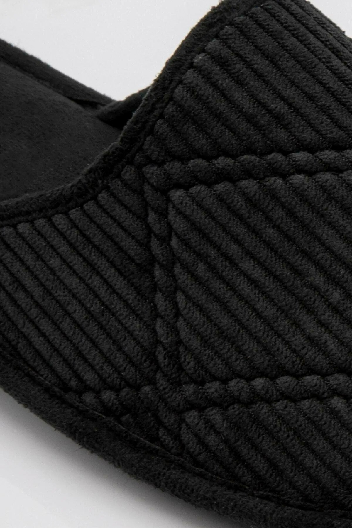 Comfort Unisex Siyah Ev Terliği Rahat Hediyelik Çeyizlik Misafir Terliği 3